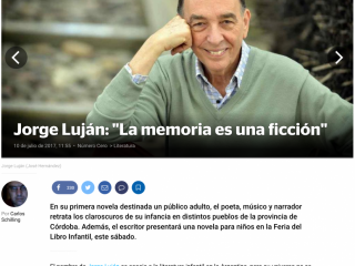 Jjorge Luj&aacute;n nota en lavoz.com.ar